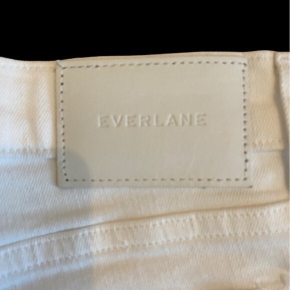 Everlane The high rise skinny jean, white, high stretch size 27 Reg. NWT - Picture 7 of 11